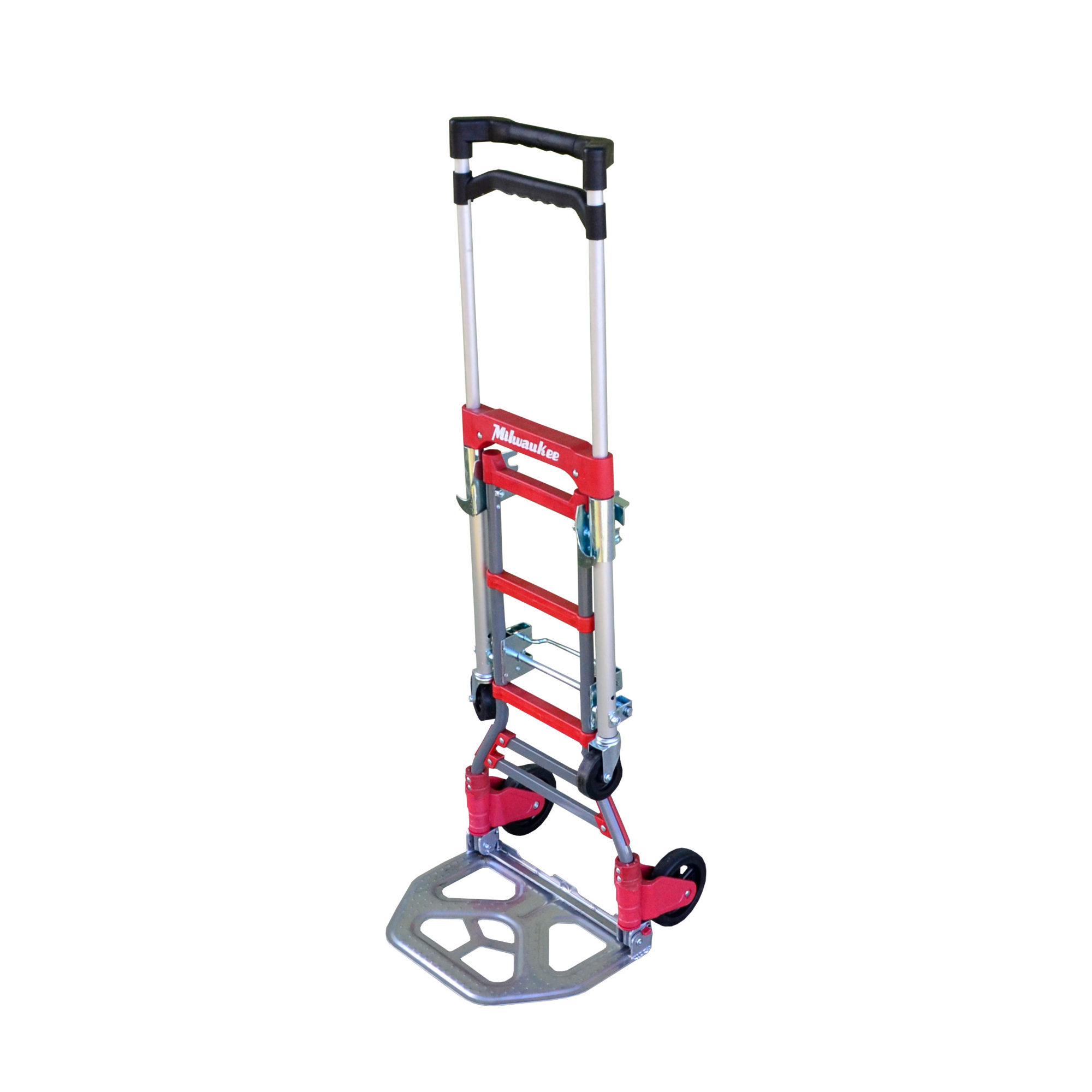 Milwaukee Convertible Hand Truck — 150 Lb. Vertical Capacity, 300 Lb. Horizontal Capacity, Aluminum and Steel, Model# DC73333